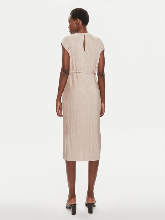 BOSS BOSS Coctailkleid Emaura 50521881 Beige Regular Fit