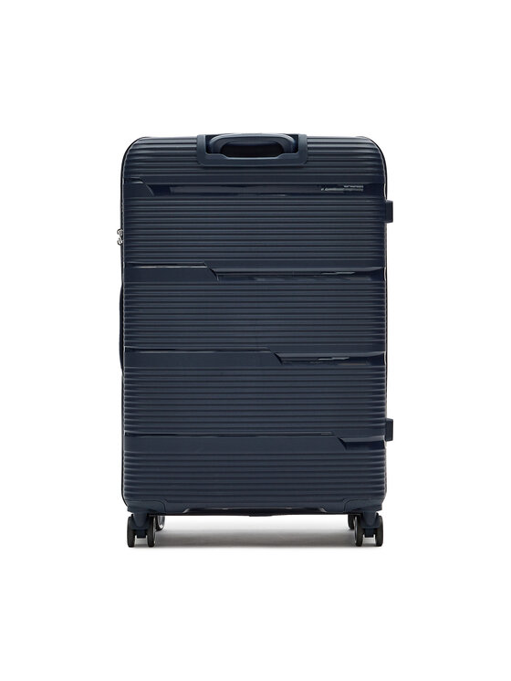 Puccini Puccini Velik kovček PP023A Mornarsko modra