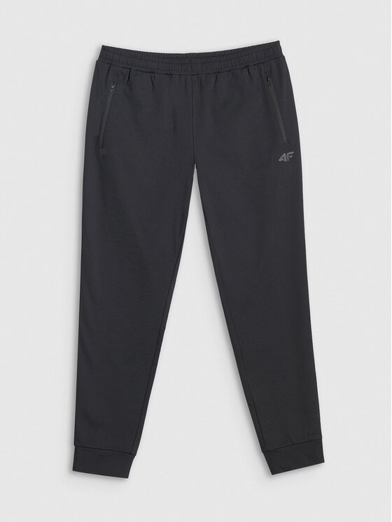 4F 4F Pantaloni da tuta 4FWMM00TFTRM1067-20S Nero Regular Fit
