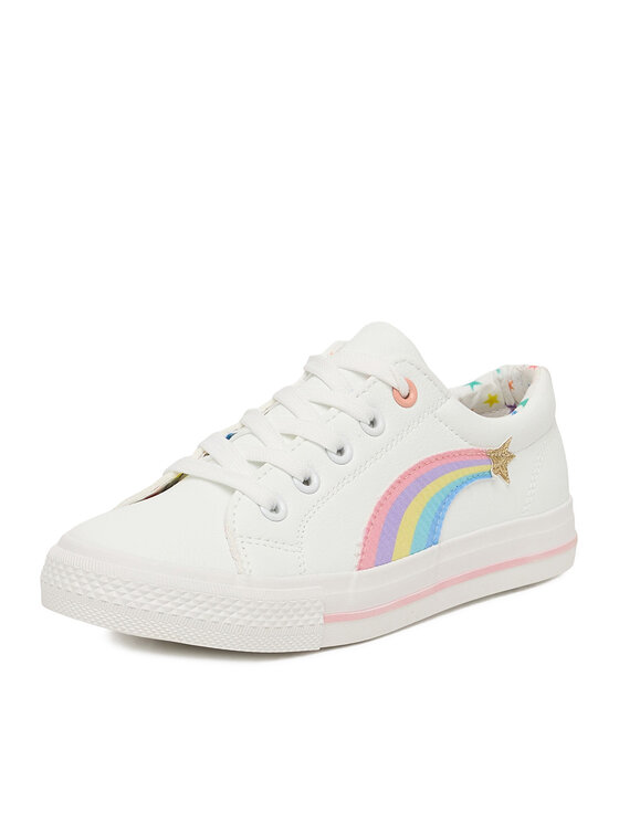 JENNY JENNY Sneakers aus Stoff CEO-CSS20379-26 Weiß