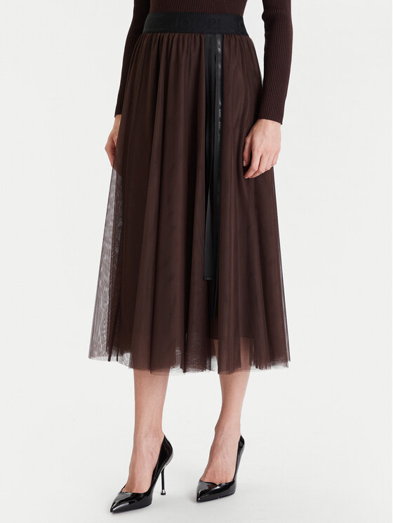 JOOP! JOOP! fustă din tulle 58 252S58Fridi 30046657 Maro Regular Fit