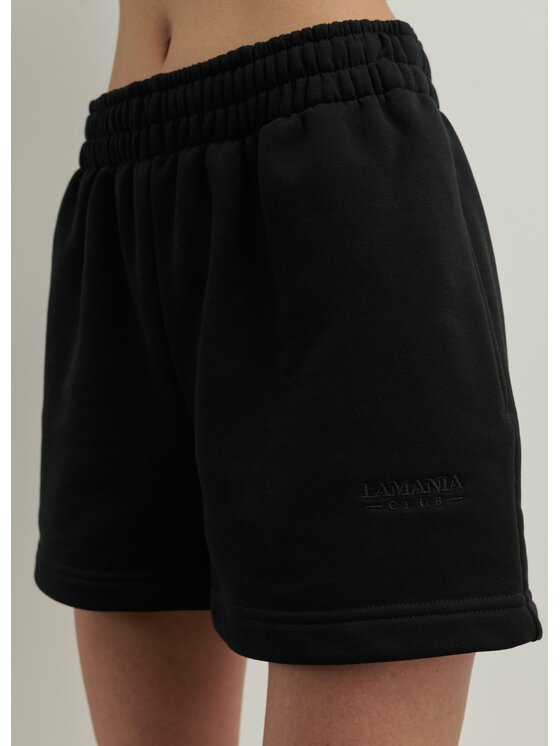 La Mania La Mania Pantaloncini sportivi DAISY Nero Active Fit