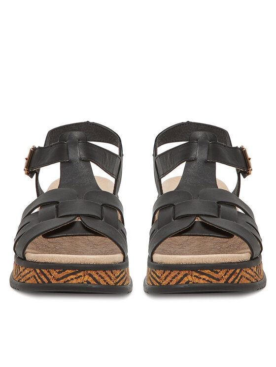 Rieker Rieker Sandalen W0853-00 Schwarz