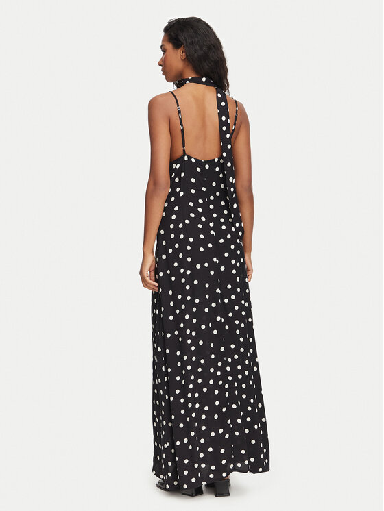 Vero Moda Vero Moda Sukienka letnia Elisa 10350647 Czarny Regular Fit