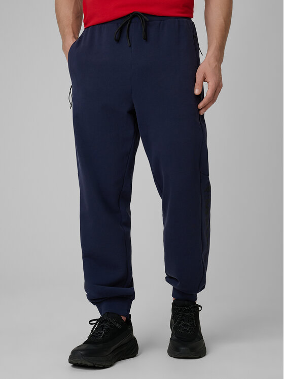 4F 4F Spodnie dresowe SPORTS CLUB Granatowy Regular Fit