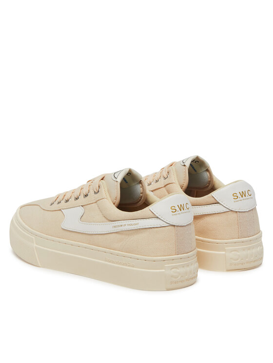 S.W.C Stepney Workers Club S.W.C Stepney Workers Club Sneakers aus Stoff Dellow YA25102 Beige