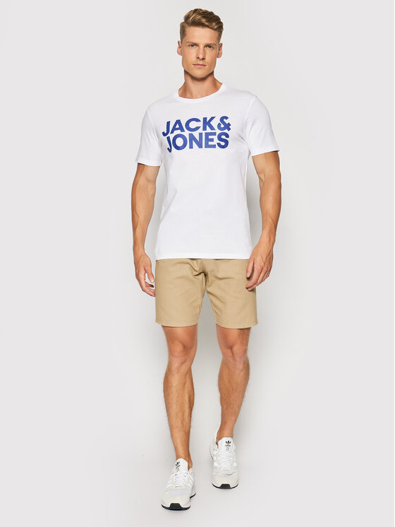 Jack&Jones Jack&Jones 3er-Set T-Shirts Corp Logo 12191762 Bunt Regular Fit