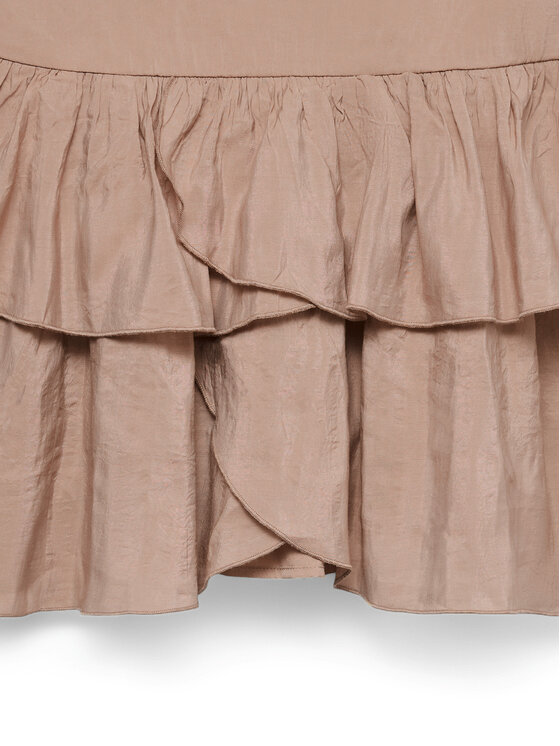 Vero Moda Vero Moda Mini sukňa Clara 10336425 Béžová Regular Fit