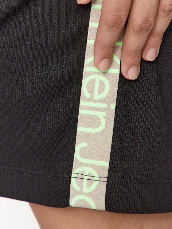 Calvin Klein Jeans Calvin Klein Jeans Пола тип молив J20J222730 Черен Slim Fit