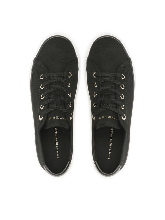Tommy Hilfiger Tommy Hilfiger Tenisenes Lace Up Vulc Sneaker Bl FW0FW07248 Melns