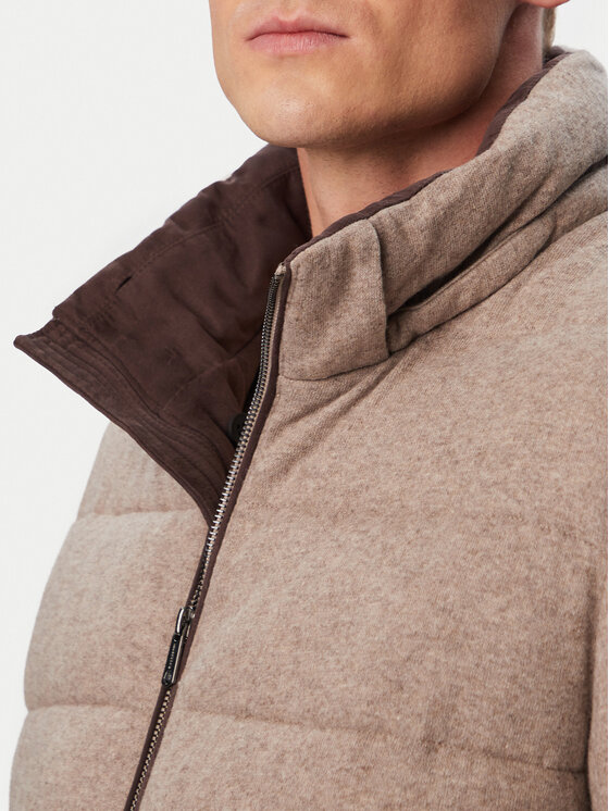 Milestone Milestone Winterjacke MSMason 630720 11515-1 Dunkelbeige Regular Fit