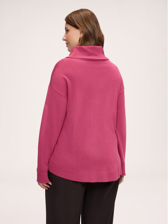 Fiorella Rubino Fiorella Rubino Sweter M277L008559N016 Czerwony Over Fit