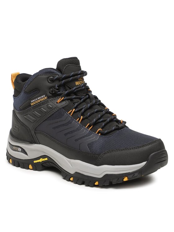Skechers Skechers Trapery Arch Fit Dawson Raveno 204634/NVBK Niebieski