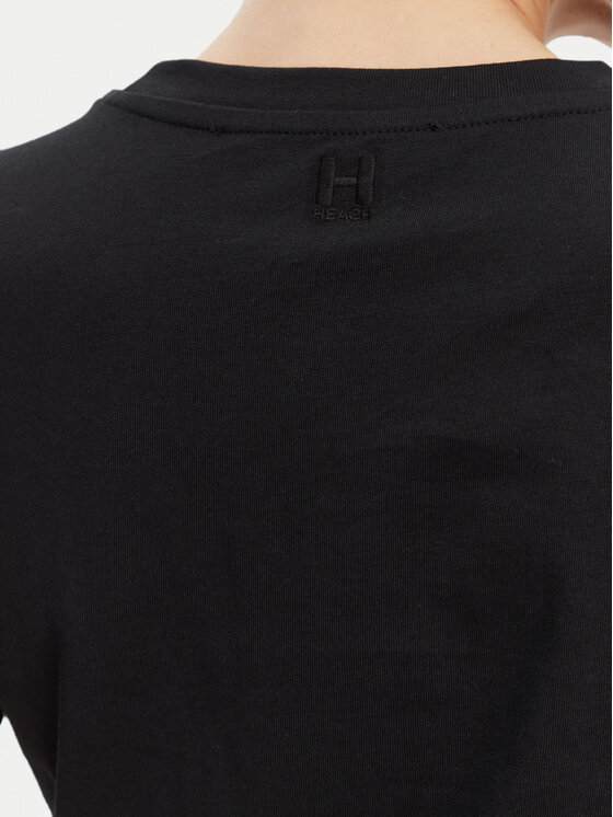 Silvian Heach Silvian Heach T-särk GPP25110TS Must Regular Fit