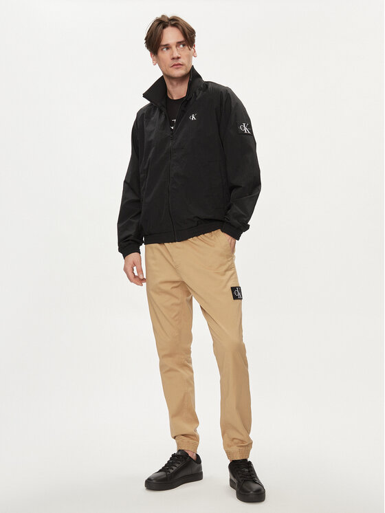 Calvin Klein Jeans Calvin Klein Jeans Μπουφάν μεταβατικό Harrington J30J325102 Μαύρο Regular Fit