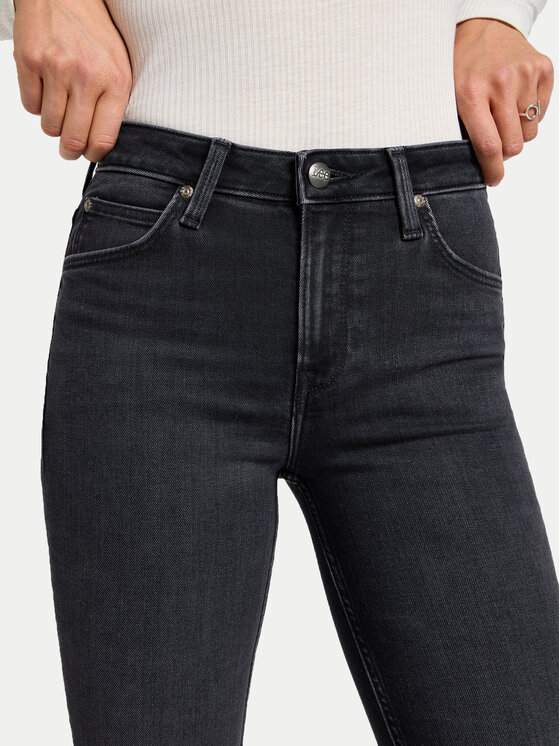 Lee Lee Дънки Scarlett 112355535 Черен Skinny Fit