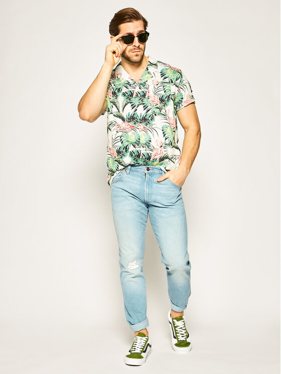 Wrangler Wrangler Jeansy Icons W1MZUH13E 112127706 Niebieski Slim Fit