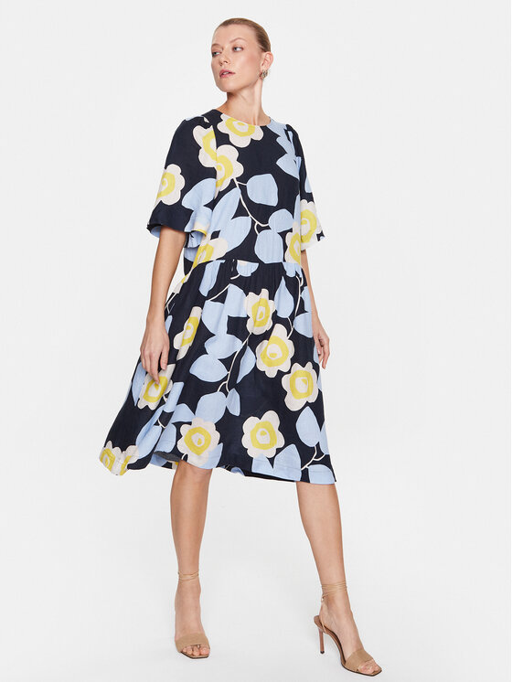 Seidensticker Seidensticker Φόρεμα καθημερινό 60.135042 Σκούρο μπλε Regular Fit