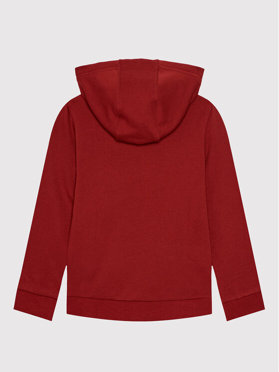 emporio armani red hoodie