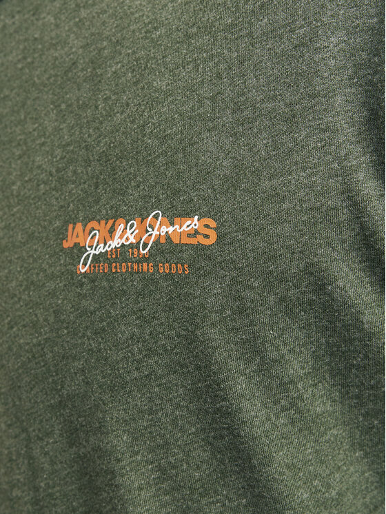 Jack&Jones Jack&Jones Majica z dolgimi rokavi Alvis 12259735 Zelena Standard Fit