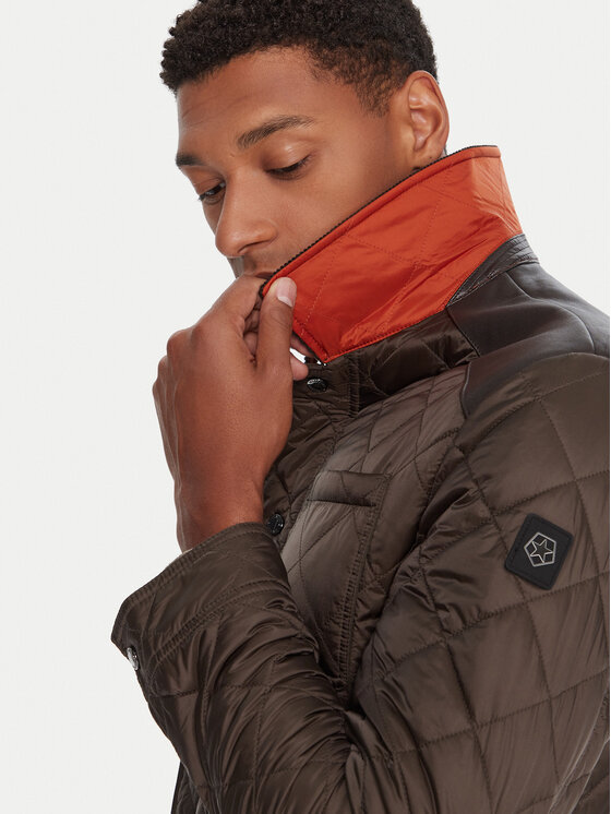Milestone Milestone Pārejas jaka MSSantos 530400 60655 Haki Regular Fit