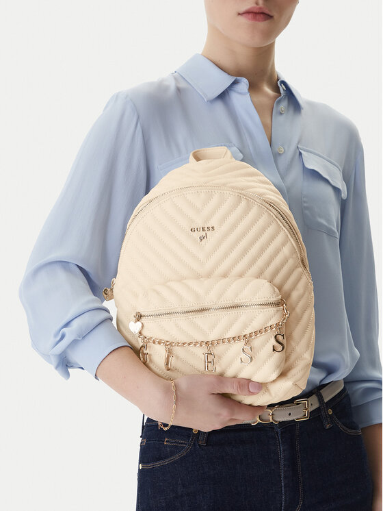 Guess Guess Rucksack J4RZ17 WFZL0 Écru