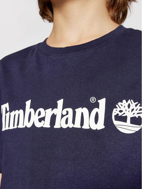 Timberland Timberland T-Shirt T25P22 S Granatowy Regular Fit