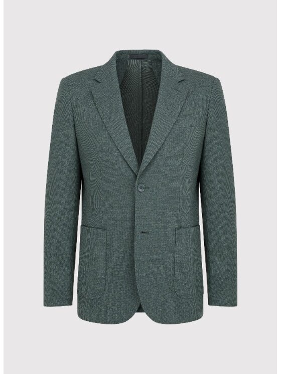 Pako Lorente Pako Lorente Marynarka P24WF-3X-010 Zielony Slim Fit