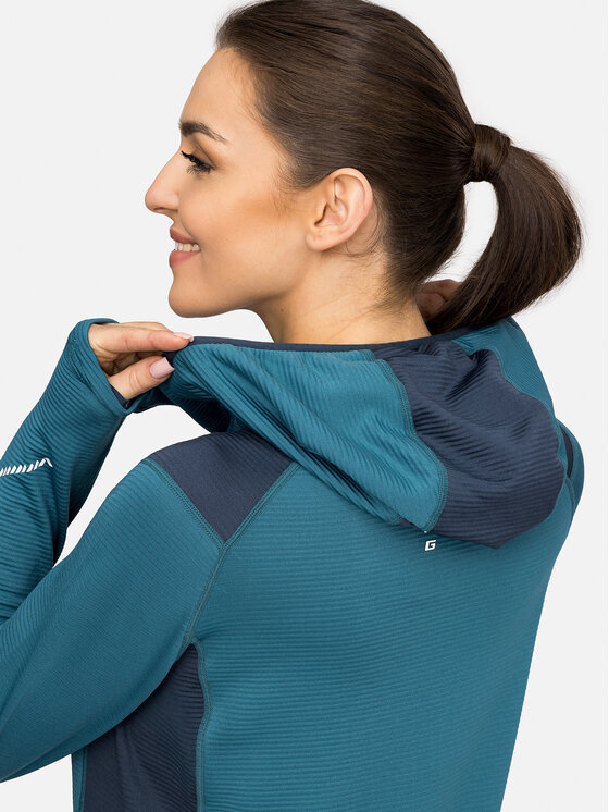 Viking Viking Bluza Birger Lad Hoodie Niebieski Regular Fit
