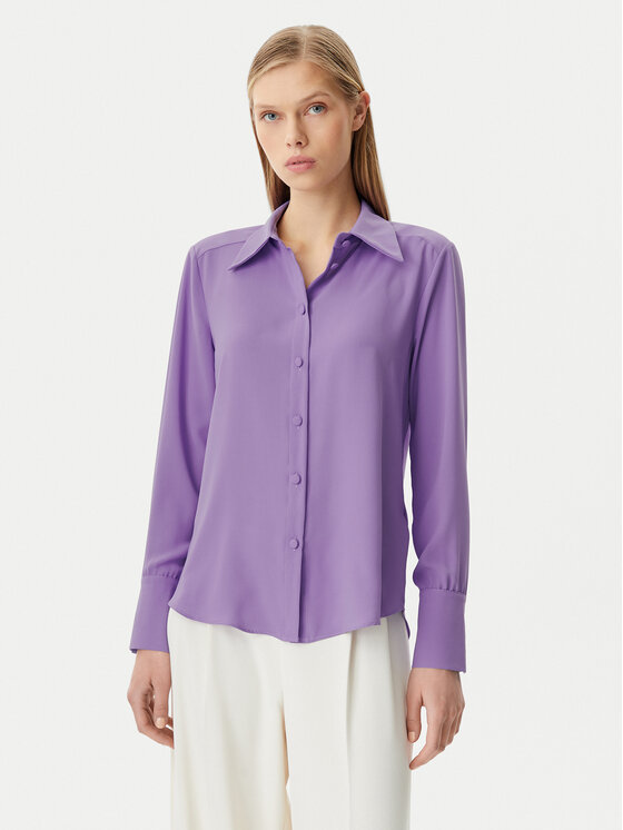 Rinascimento Rinascimento Cămașă CFC0122916003 Violet Regular Fit