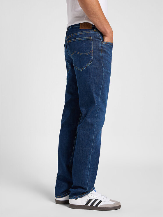 Lee Lee Jeansy DAREN ZIP FLY Niebieski Regular Fit
