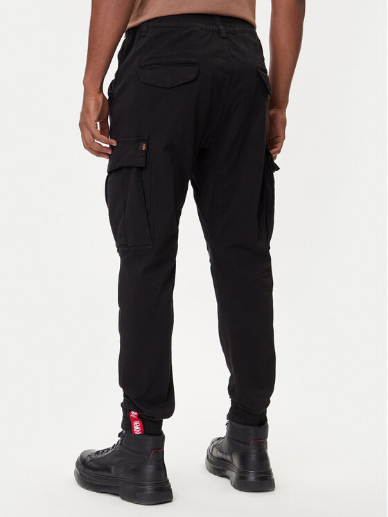 Alpha Industries Alpha Industries Джогъри Airman 188201 Черен Tapered Fit