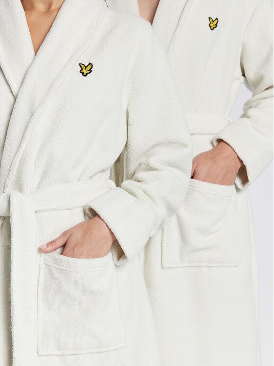 Lyle & Scott Lyle & Scott Szlafrok Unisex Lucas 9635 Écru