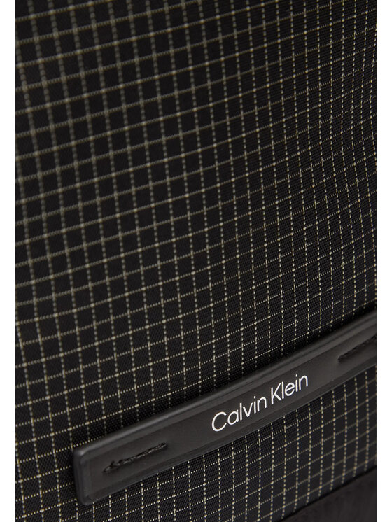 Calvin Klein Calvin Klein Borsa STRIPED UTILITY ZIP SLING Nero