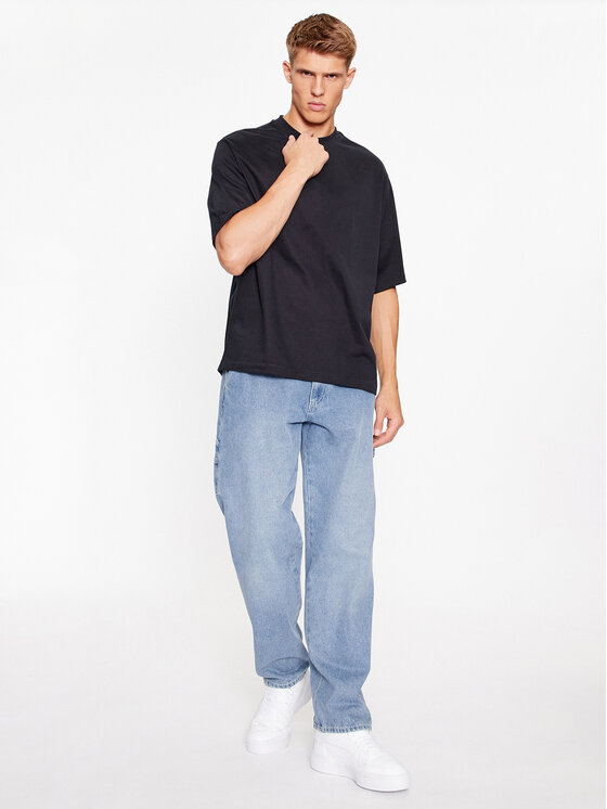 Only & Sons Only & Sons T-shirt Millenium 22027787 Crna Oversize