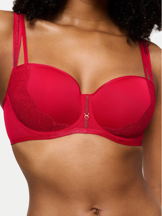 Triumph Triumph Nedrček s kostjo Palina Moonlight Kiss 10224803 Rdeča