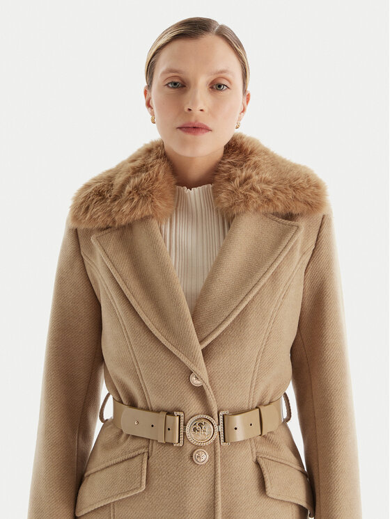 Guess Guess Pārejas mētelis W5BL25 W2672 Brūns Regular Fit