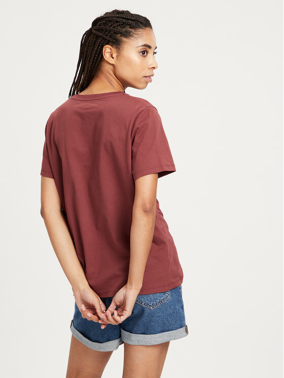 Cross Jeans Cross Jeans T-Shirt 56059-025 Brązowy Regular Fit