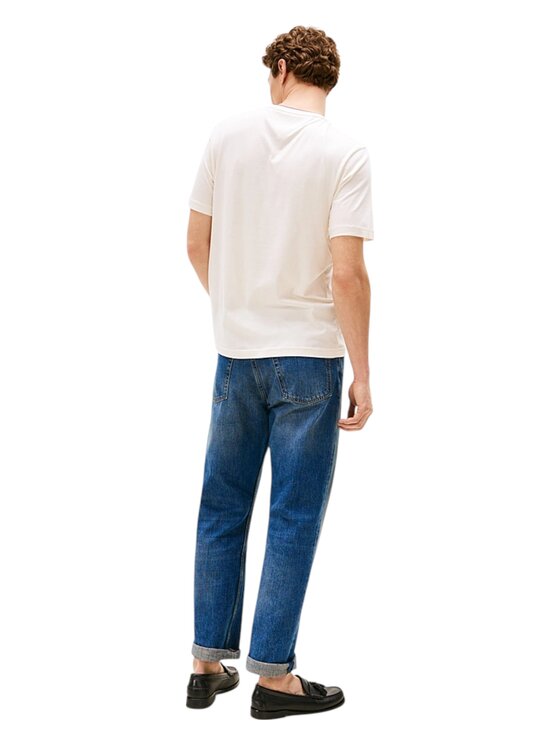 Tommy Hilfiger Tommy Hilfiger T-shirt q-dav-59360 Bianco Regular Fit