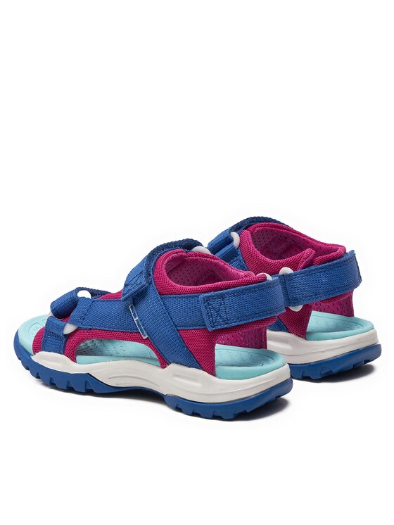 Geox Geox Sandali J Borealis Girl J450WA 01411 C4R8B S Modra