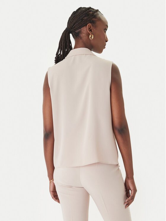 Rinascimento Rinascimento Bluza CFC0127446003 Bež Regular Fit