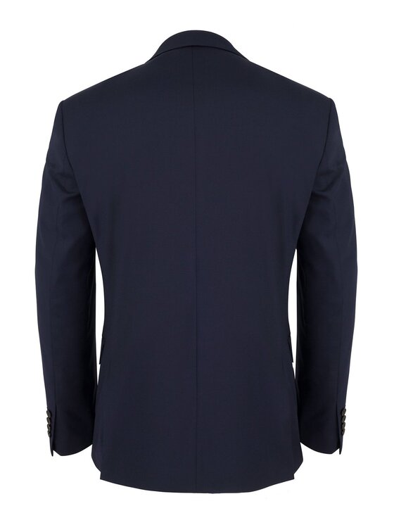 Pako Lorente Pako Lorente Marynarka PPLM9-3G-166 Granatowy Slim Fit