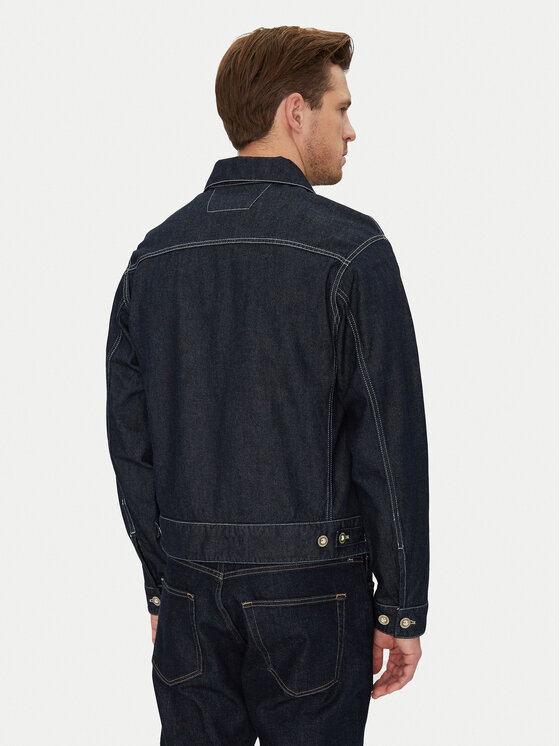 C.P. Company C.P. Company Kurtka jeansowa 18CMOW188A110295W Niebieski Regular Fit