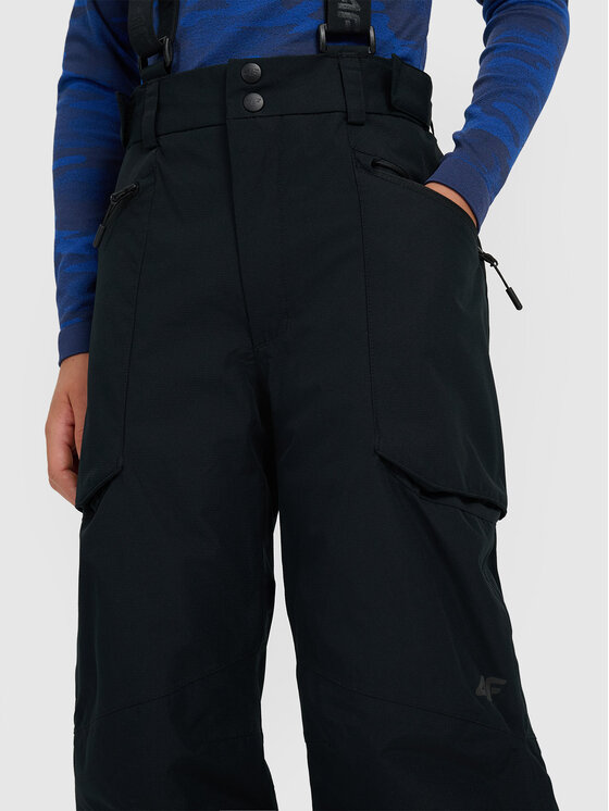 4F 4F Spodnie narciarskie SKI CLASSIC Czarny Regular Fit
