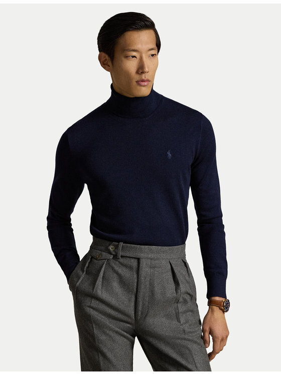 Polo Ralph Lauren Polo Ralph Lauren Поло 710946145001 Тъмносин Regular Fit