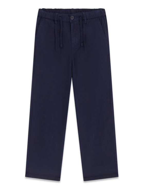 Guess Guess Pantaloni di tessuto L6GB02 WHAR0 Blu scuro Regular Fit