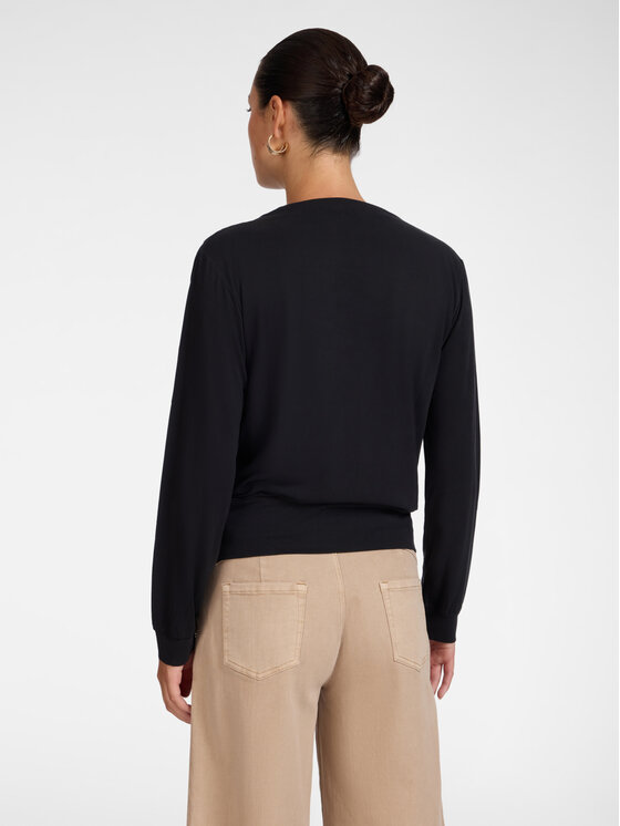 Elena Mirò Elena Mirò T-shirt G037Z000686N033 Nero Boxy Fit