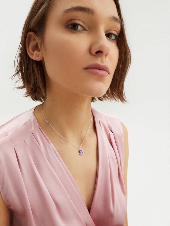 TOUS TOUS Κολιέ Icon Color 1003387300 Ασημί