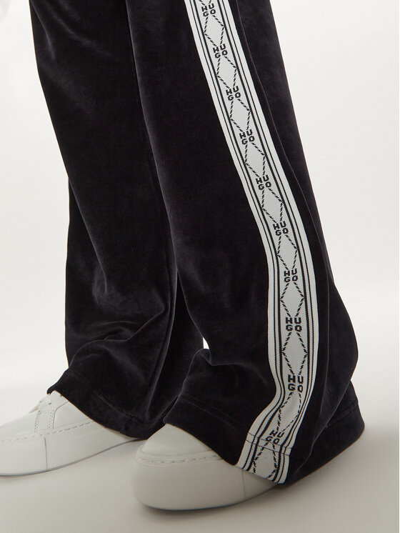 HUGO Hugo Spodnie dresowe 50522807 Czarny Regular Fit