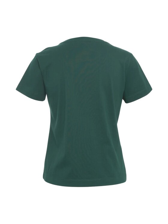 PINKO PINKO T-shirt Nambrone t-shirt jersey ricamo Verde Regular Fit